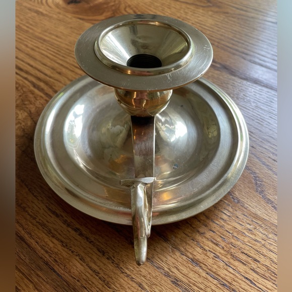 Vintage brass candle holder - Picture 6 of 13